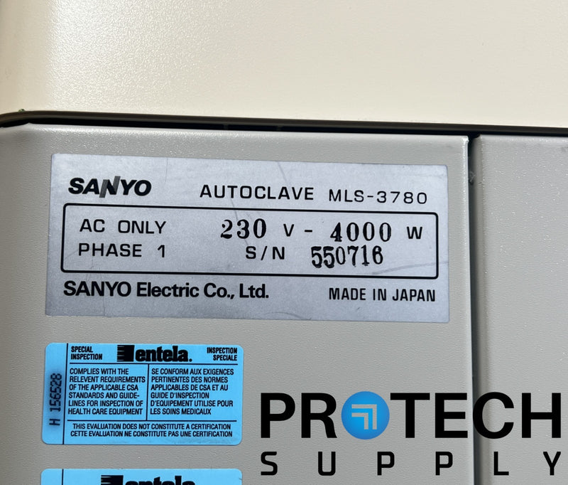 Load image into Gallery viewer, Sanyo MLS-3780 Autoclave Steam Sterilizer with WARRANTY

