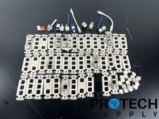 Lot of SYSTIMAX Miscellaneous Outlet Connectors/Covers