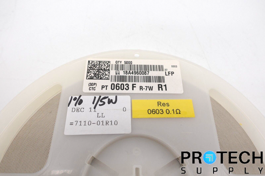 (Qty 5000) Yageo 0603FR-7W Roll of Chip Resistor NEW with WARRANTY