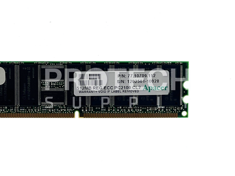 Load image into Gallery viewer, (Lot of 2) Apacer 77.10709.112 512Mb DDR1 RAM Module NEW GUARANTEED
