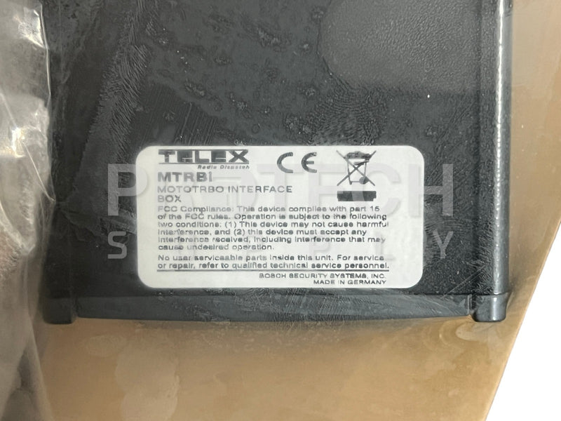 Load image into Gallery viewer, Telex F01U162606 MTRBi Mototrbo Interface Box NEW SEALED with WARRANTY
