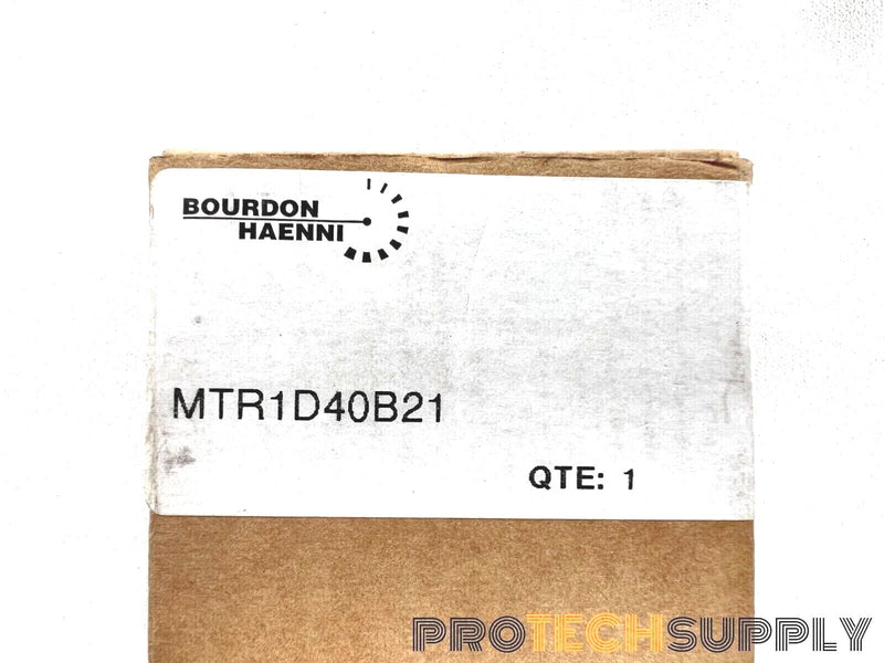 Load image into Gallery viewer, Bourdon Haenni MTR1D40B21 PSI Gauge with WARRANTY
