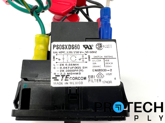 TE Connectivity PS0SXDS60 Power Entry Connector Receptacle with WARRANTY