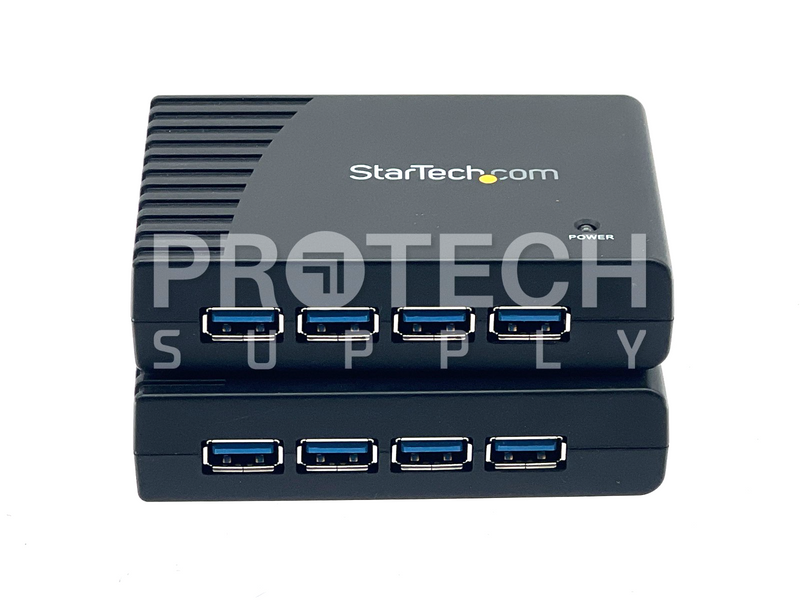 Load image into Gallery viewer, (Lot of 2) StarTech ST4300USB3 4-Port SuperSpeed USB 3.0 HUB GUARANTEED
