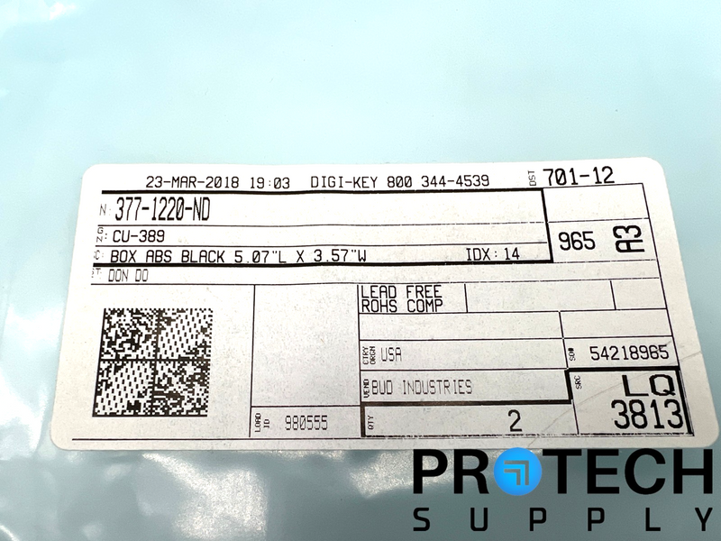 Load image into Gallery viewer, BUD Industries CU-389-MB Plastic Enclosure Utilibox with WARRANTY
