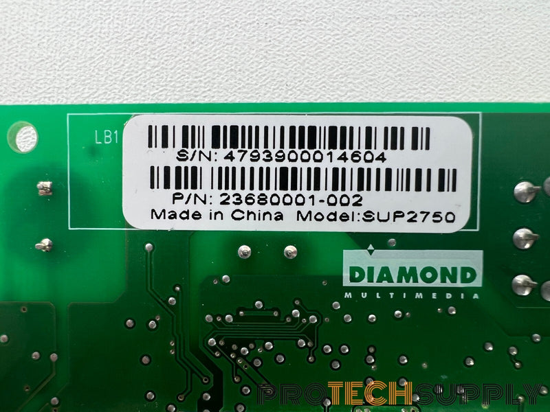 Load image into Gallery viewer, Diamond Multimedia SUP2750 56k 2-Port PCI Modem Card 23680001-002 with WARRANTY 

