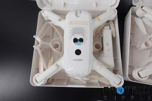 (Lot of 5) Yuneec Breeze 4K Camera Drone + Accessory Parts for PARTS / REPAIR
