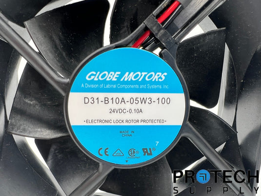 Globe Motors D31-B10A-05W3-100 DC Fan 80 x 80 x 25mm with WARRANTY