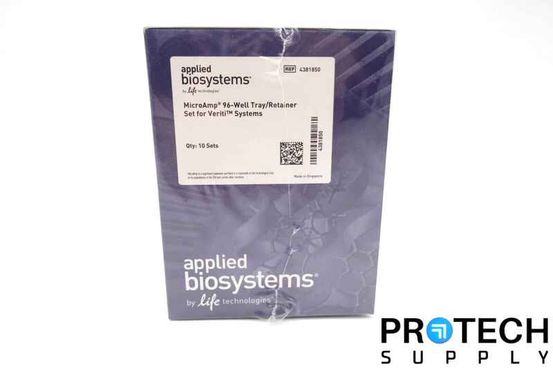Load image into Gallery viewer, Applied Biosystems 4381850 MicroAmp 96Well Tray Set for Veriti System &amp; WARRANTY
