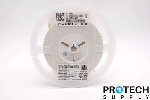 10000/Reel YAGEO RC0201FR-07100RL Chip Resistor 100 Ohm ±1% 1/20W NEW & WARRANTY