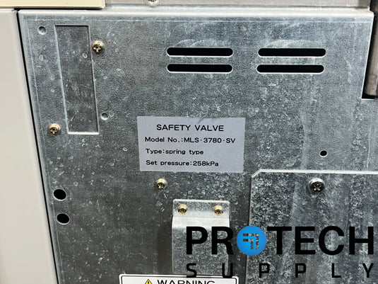 Sanyo MLS-3780 Autoclave Steam Sterilizer with WARRANTY