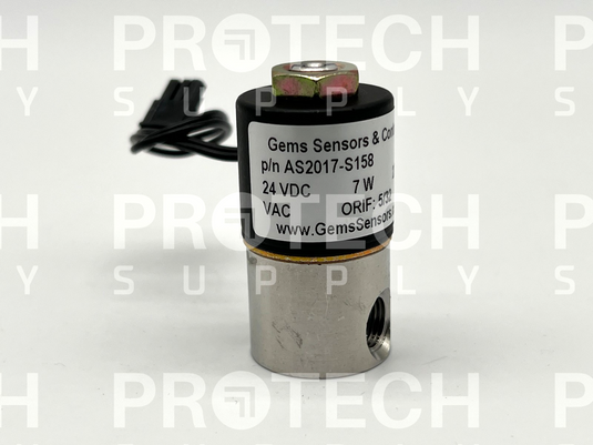 GEMS Sensors & Controls AS2017-S158 Solenoid Valve with WARRANTY