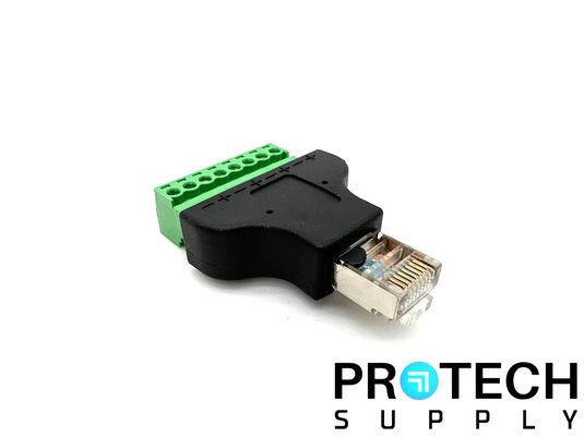 (2/Pk) Poyiccot X001ZEQX2F Network Adapter to CCTV / Cat5 / Cat6 NEW w/ WARRANTY