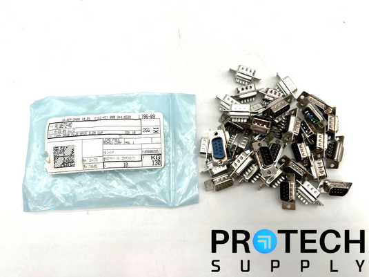 (38/Pk) Assmann A-DS 09 LL/Z 9 Position D-Sub Plug Connector with WARRANTY