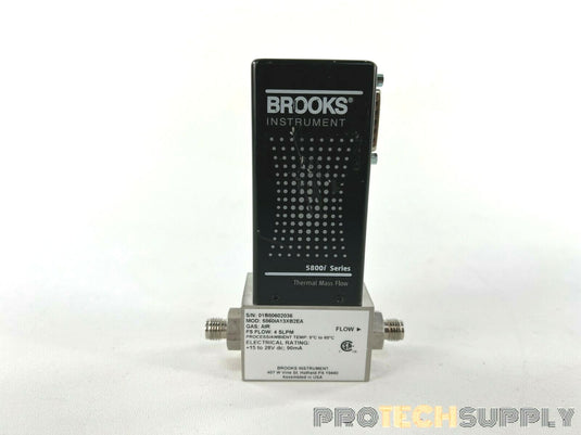 Brooks Instrument 5860i A13XB2EA Thermal Mass Flowr Gas: Air with WARRANTY