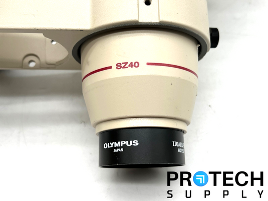 Olympus SZ-STB1 Boom Stand + SZ40 Stereo Zoom Microscope Head with WARRANTY