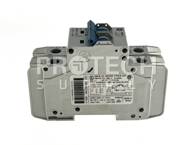 Load image into Gallery viewer, Allen Bradley 1489-A Circuit Breaker 2-Pole with WARRANTY

