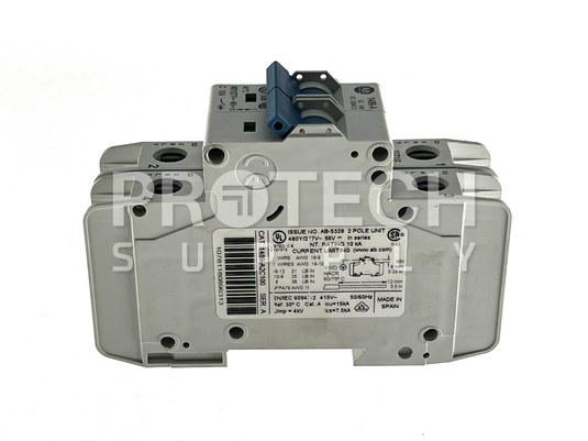 Allen Bradley 1489-A Circuit Breaker 2-Pole with WARRANTY