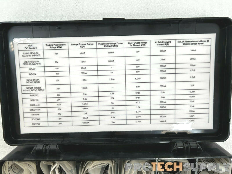 Load image into Gallery viewer, NEW Micro Commercial Components 353-8001-KIT-ND SMT Schottky Diodes Kit Q2949865
