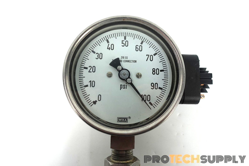 Load image into Gallery viewer, Wika 891.34.500 Tronic Pressure Transmitter with Wika 316 SS-07 with WARRANTY
