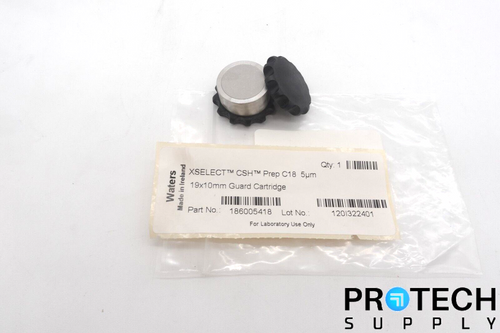 Waters XSelect 186005418 CSH C18 PREP Guard Cartridge 5µm 19x10mm NEW & WARRANTY
