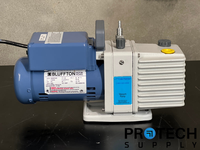 Load image into Gallery viewer, Cole Parmer 79203 Vacuum Pump Bluffton Motor NEW with WARRANTY
