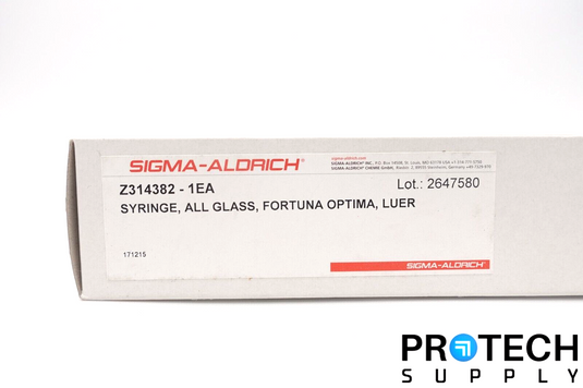FORTUNA Optima Ganzglasspritze 7.102-45 Glass Syringe 50 mL NEW with WARRANTY