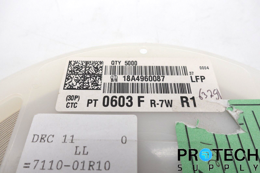 (Qty 5000) Yageo PT0603FR-7W0R1L Capacitor Reel  ±1% NEW with WARRANTY