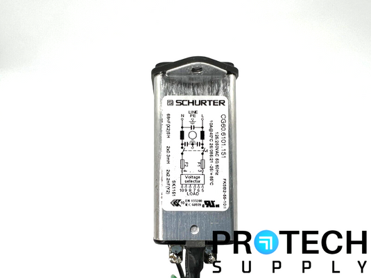 Schurter CG60.6101.151 Power Entry Connector Receptacle with Cable with WARRANTY