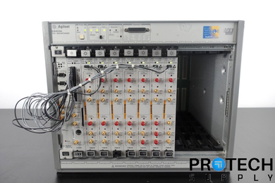 Agilent E8403A VXI Mainframe + E8491B, E4808A, 7x E8461B Modules with WARRANTY