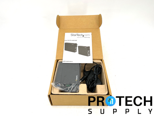 StarTech MCM110SC2P 10/100 MM Fiber to Ethernet Media Converter NEW w/ WARRANTY