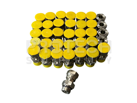 (Lot of 36) Parker Hydraulic Hose Swivel Fitting with WARRANTY