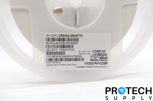 10000/Reel Yageo RC0402FR-07300KL Thick Film RES 300kOhm ±1% 0402 NEW