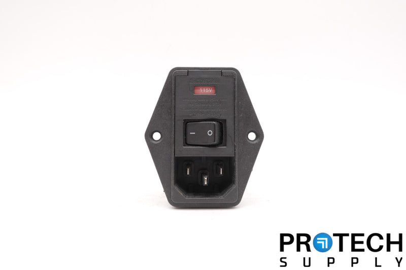 Load image into Gallery viewer, TE Connectivity / Corcom Brand PE0SSSS6B AC Power Entry Receptacle with WARRANTY
