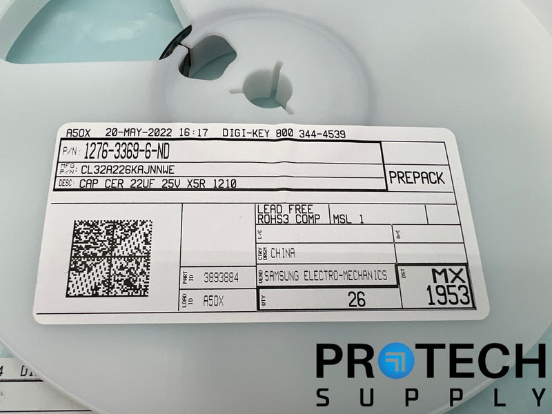 Load image into Gallery viewer, 26/Pk Samsung Electro CL32A226KAJNNWE 25V Ceramic Capacitor with WARRANTY
