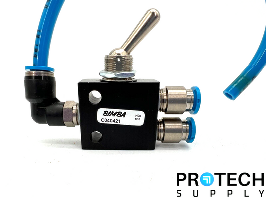 BIMBA C040421 Detented Toggle Control Valve with WARRANTY