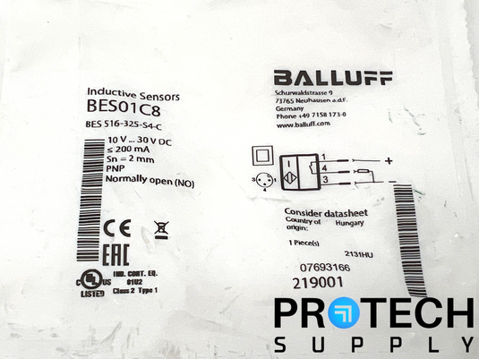 Balluff BES01C8 Inductive Sensor with WARRANTY