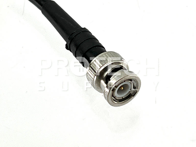 Load image into Gallery viewer, (Lot of 3) Suhner BNC Male to SMA Male RF Coaxial Cable Assy GUARANTEED
