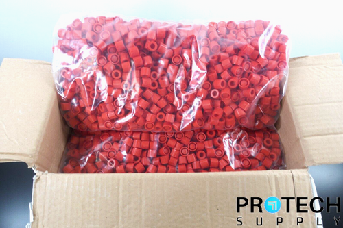 (5000/Box) Greiner Bio-One 371522 Red Test Tube Snap Caps 13mm NEW with WARRANTY