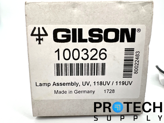 Gilson 100326 Deuterium Lamp 118UV / 119UV with WARRANTY