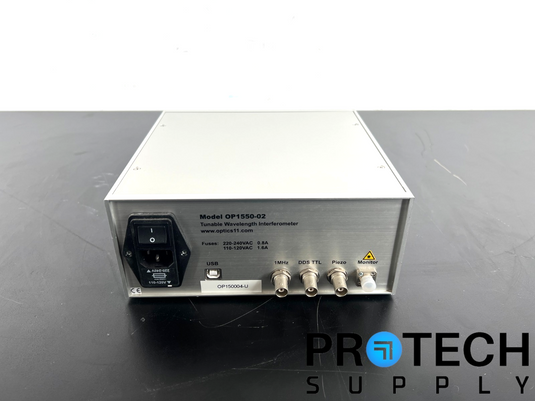 Optics OP1550-02 Tunable Wavelength Interferometer with WARRANTY