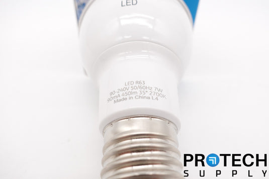 GE R63 Light Bulb  90-240V Color 2700K NEW with WARRANTY
