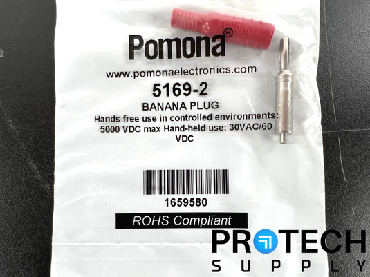 (Lot of 70) Pomona 5169-2 Banana Plug Connector Standard NEW with WARRANTY