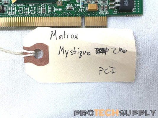 Matrox Mystique MGA-MYST/2N 2Mb Video Card GPU with WARRANTY