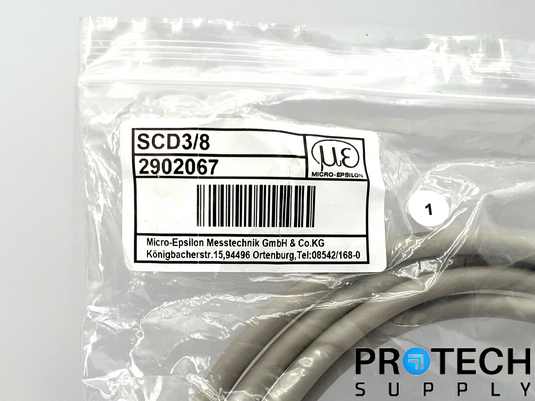 Micro Epsilon SCD3/8 Cable 8-Pin to M23 Connector NEW with WARRANTY