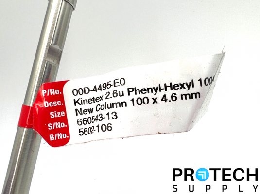 Phenomenex Column 2.6u Kinetex Phenyl - Hexyl 100A 100 x 4.60mm with WARRANTY