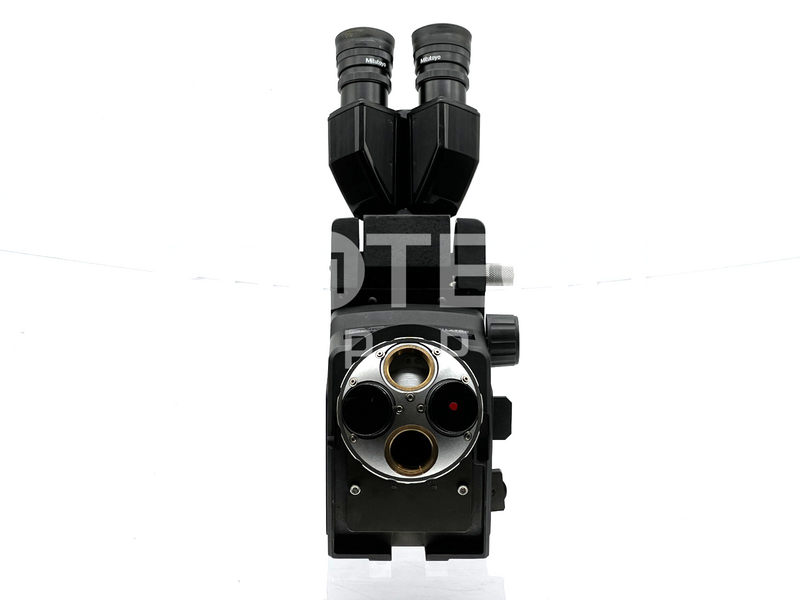 Load image into Gallery viewer, Mitutoyo FS60 Trinocular Microscope Head + x2 Eyepiece 10X / 24 GUARANTEED
