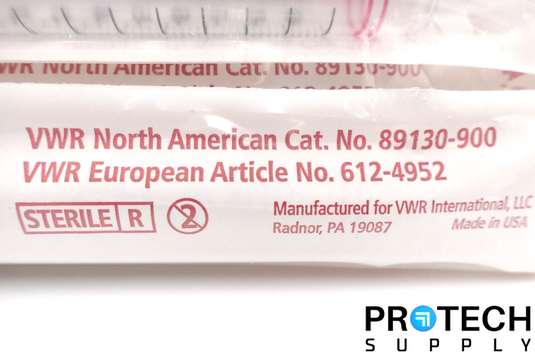 (25/Pk) VWR 89130-900 Disposable Serological Pipets 25mL NEW
