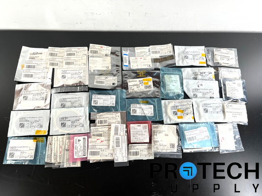 (Lot of Misc.) Capacitors / Resistors / Crystal / Sensors / Regulators / Chips