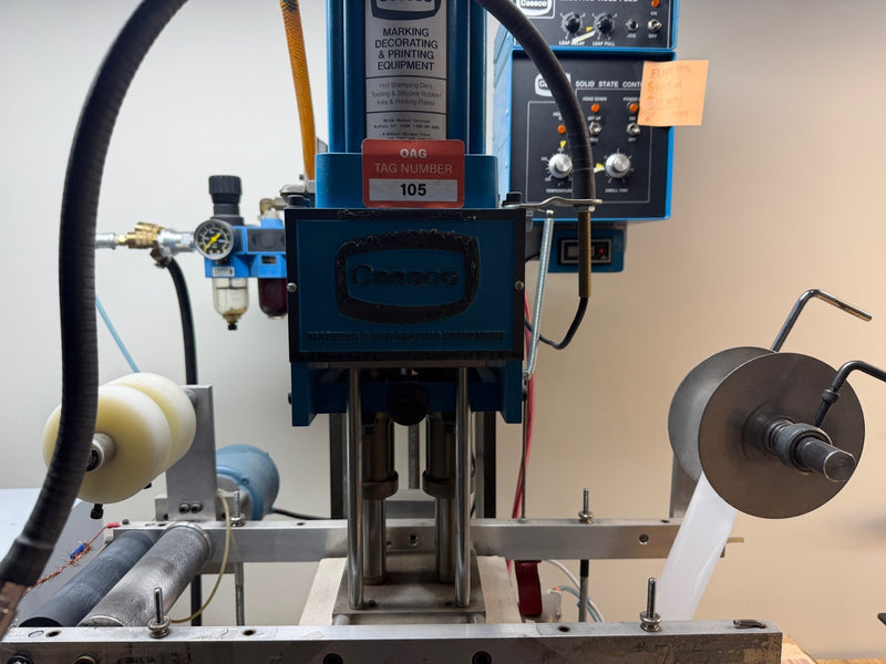 Load image into Gallery viewer, CASSCO HPS-1000 Hot Stamping Machine + Avantco Convection Oven
